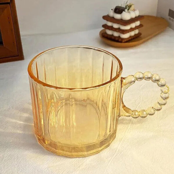 طقم قهوه عسلي يد بابلز 6 قطع